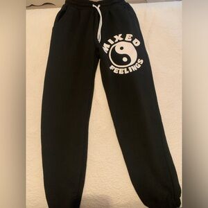 Black sweatpants size medium